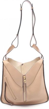 Loewe Borsa a tracolla Hammock media in pelle 2010-2025 - Marrone