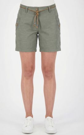 G.I.G.A. DX by killtec Funktionsshorts GS 89 WMN SHRTS, Damen, Gr. 34, N-Gr, helloliv, Obermaterial: 65% Baumwolle, 30% Polyester, 5% Elasthan. Futter: 100% Polyester, G.I.G