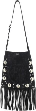 Valentino Garavani Black Nellcote Large Crossbody Bag
