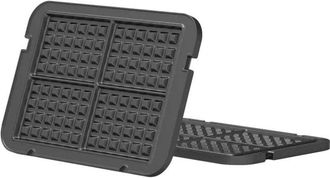 OEM Placas Para Gofres Aeno Aegwp1 Antiadherentes 29x23,4 Cm 2 Unidades
