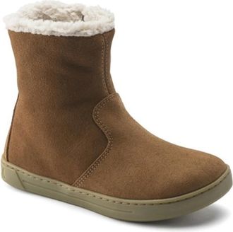 Birkenstock Lille - Dames - Winterlaarzen - Bruin - 36 EU - Leer - Schoenen
