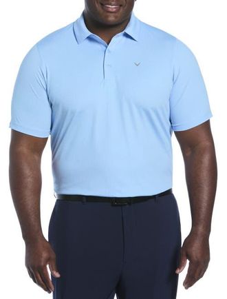 Callaway Big & Tall Classic Jacquard Golf Polo Shirt in Open Air at Nordstrom, Size 4X Big