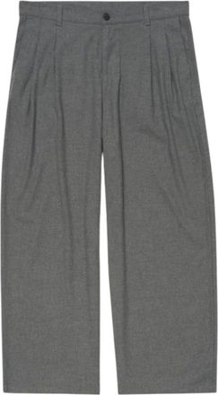 Edwin Pantalones anchos Alden - Trousers - Hombre - Gris - W34