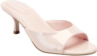 Bandolino Meegin Kitten Heel Slide Sandal in Light Pink at Nordstrom, Size 8.5