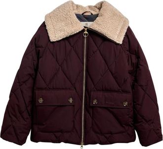 Barbour Eva Puffer Jacket - - Jackets - Donna - Rosso - S