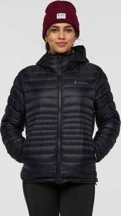 Cotopaxi Fuego Down Hooded Jacket - Womens in Cotopaxi Black at Nordstrom, Size X-Large