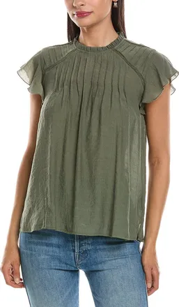 Nanette Lepore Ruffle Sleeve Blouse