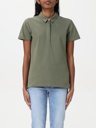 K-Way Polo Shirt K-WAY Woman color Green