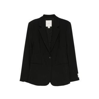 Calvin Klein Single-breasted Logo-patch Jacket