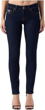 Versace Jeans Couture Jeans Skynny - Dames - Skinny Jeans - Blauw - W28 - Katoen - Jeans