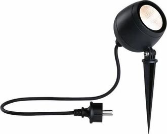 Paulmann Proyector Kikolo Negro 8 W 3000 K Exterior Paulmann