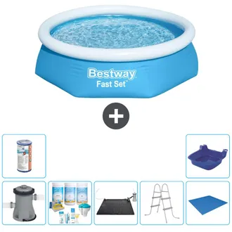 Bestway Piscina Bestway Fast Set Redonda - 244x61 Cm - 8-piezas S22009