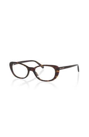 Saint Laurent 52mm Cat Eye optical glasses in Tortoise at Nordstrom
