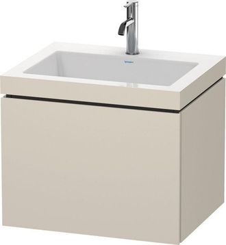 Duravit Duravit - Lavabo Para Muebles L-cube C-bonded Con Base, Colgante