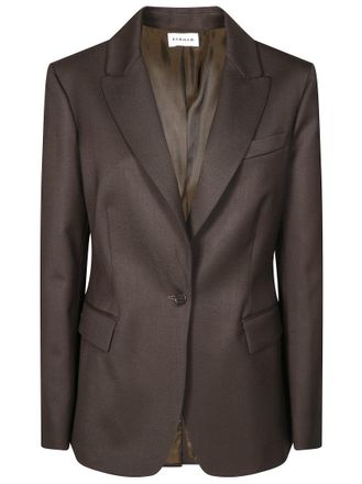 P.A.R.O.S.H. Single-Breasted Tailored Blazer With Notch Lapel