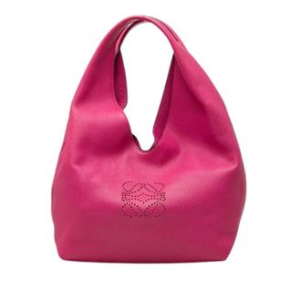 Loewe Pre-owned Dunas Schoudertas - Dames - Vintage Schoudertas - Roze - ONE Size - Leer - Vintage