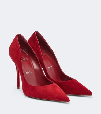 Christian Louboutin Miss Z suede pumps