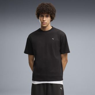 Puma T-shirt da calcio Graphics da uomo, Abbigliamento, Nero, XXL