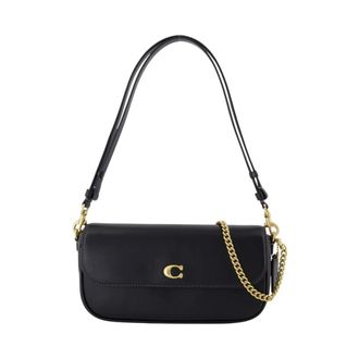 Coach Shoulder Bags, female, Black, Size: ONE SIZE Brook Flap Chain Bag