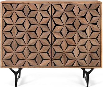 Giner&Colomer Design Sideboard Mysore 4-t&uuml;rig, 90 x 76 cm
