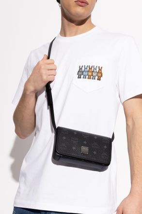 MCM Shoulder Bag, Mens, Black