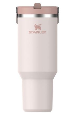 Stanley The IceFlow Flip Straw 40-Ounce Tumbler in Rose Quartz at Nordstrom