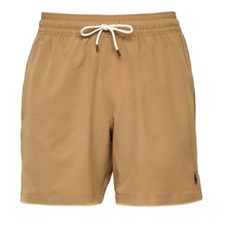 Polo Ralph Lauren Beachwear, male, Brown, Size: M Swim Shorts