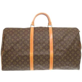 Louis Vuitton Pre-owned Keepall 60 Boston Bag - - Pre-owned - unisex - Marrone - ONE SIZE