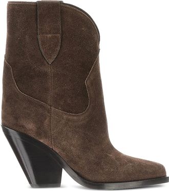 Isabel Marant Leyane enkellaarzen - Bruin