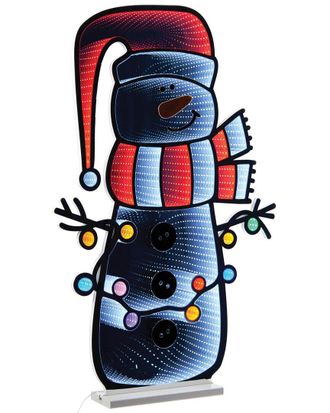 Melrose International Holiday Snowman Ekkolight