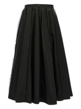 スカート FABIANA FILIPPI Taffeta skirt Gold Fabiana Filippi Taffeta Skirt Skirts Gold | Wanan Luxury