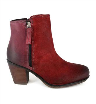Roan Lina Bootie In Burgundy