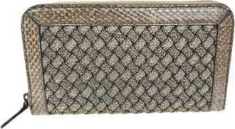 Bottega Veneta Pre-owned Wallets, female, Brown, Size: ONE SIZE Pre-owned Leather Wallet