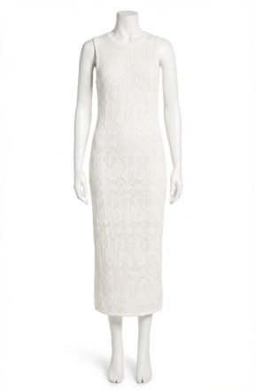 Z Supply Mallorca Crochet Midi Dress In White