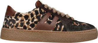 Moma Moma, Schoenen, Dames, Bruin, 39 EU, Leer, Kazan D10 Safari