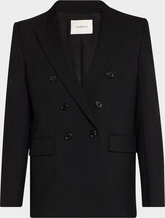Saint Laurent Men & apos;s 6-Button Wool Sport Coat