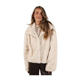 Nukus Nukus, Dames, Jassen, Beige, Maat: L