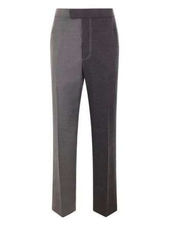 Thom Browne Tweekleurige pantalon - Grijs