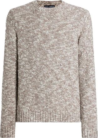 Dolce & Gabbana Speckled Knit Sweater