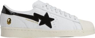 adidas Originals ADIDAS Originals Mens Bape Superstar Shoes in White - Size UK 12.5