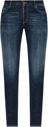 Dsquared2 Jeans Medium Waist Jennifer - Dames - Skinny Jeans - Blauw - 2XS - Denim - Jeans