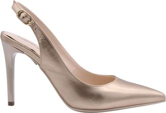 Nero Giardini Maseru Slingback Pump - Dames - Pumps - Geel - 37 EU - Leer - Schoenen