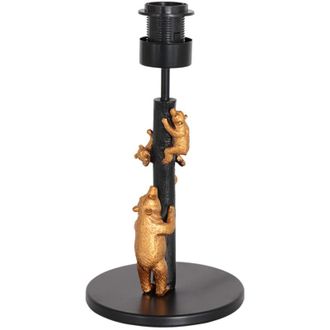 Steinhauer Anne Lighting - L&aacute;mpara De Mesa - Animaux - Negro - Hierba Metal