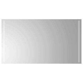vidaXL Espejo De Ba&ntilde;o Led Transparente 90 X 50 Cm Vidrio Templado Vidaxl