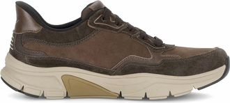 Gabor Rollingsoft Sneaker - Heren - Schoenen - Bruin - Maat: 44 EU Leer