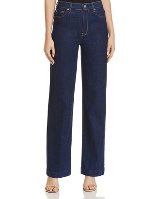 7 For All Mankind Alexa Trouser Jean In Avant Rinse
