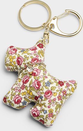 Simons Womens Padded Scottie keychain charm