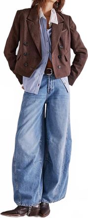 Free People Westward Denim Jeans In Who Is She