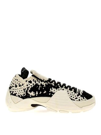Lanvin cotton flash-knit sneakers