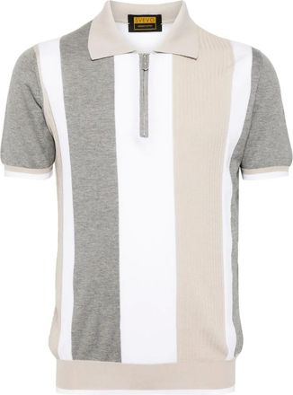 SVEVO Polo con design a inserti - Grigio